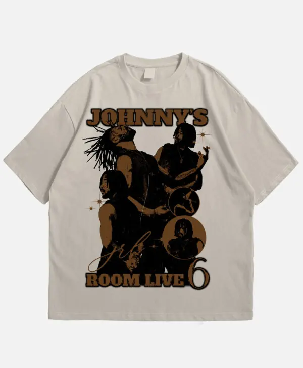 Johnny's Room Live 6 Cream Tee