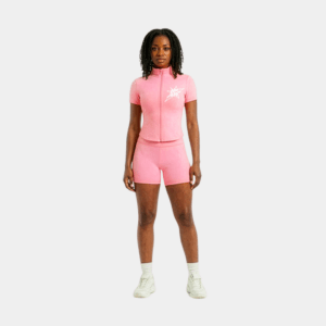Hot Body Activewear Shorts Set in Pink